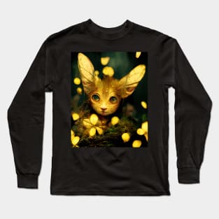 Golden Fae Cat Long Sleeve T-Shirt